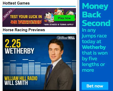 what is super heinz on william hill|william hill horse racing today.